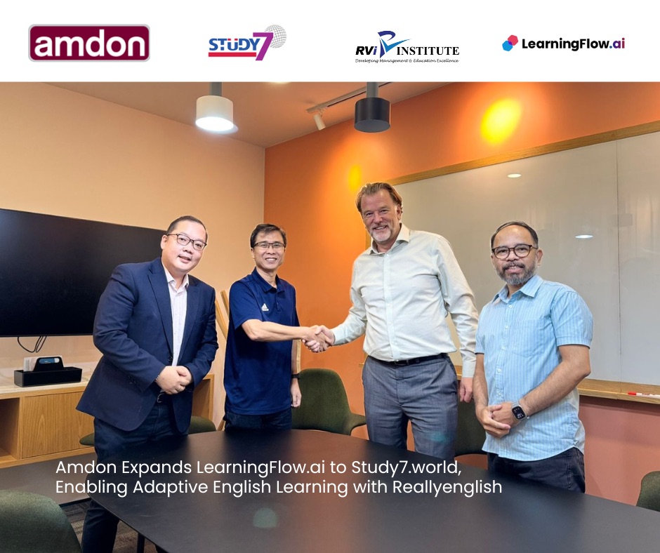 Amdon Expands LearningFlow.ai to Study7.world